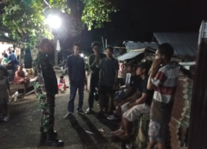 Babinsa Kampasi Meci Sertu Jainuddin Intensifkan Patroli Wilayah dan Silaturahmi Bersama Warga