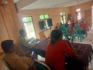 Pelda La Ngkawea Ikuti Musyawarah Desa Penetapan BLT di Desa Iantena