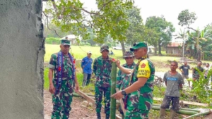 Brigjen TNI Hari Rahardjanto Cek Langsung Progres Bak Penampung Air TMMD di Desa Werang