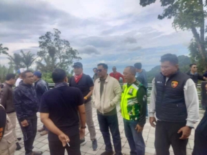 Bersama Forkopimda Kasdim 1623/Karangasem laksanakan peninjauan lapangan terhadap program strategis daerah.