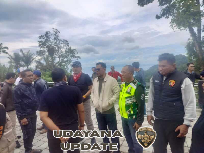 Bersama Forkopimda Kasdim 1623/Karangasem laksanakan peninjauan lapangan terhadap program strategis daerah.