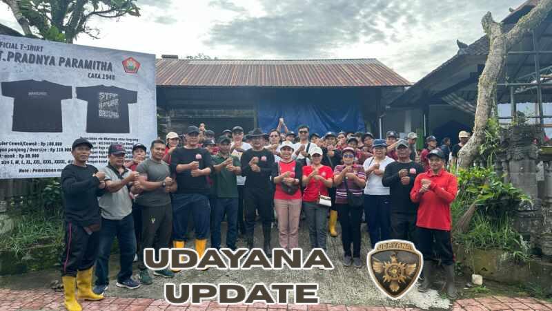 Babinsa Melinggih Pimpin Semangat Gotong Royong, Warga Bersatu Wujudkan Lingkungan Bersih dan Sehat
