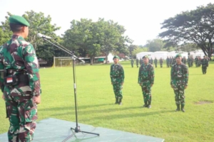 Tegakkan Disiplin dan Integritas, Kodim 1607/Sumbawa Gelar Upacara Awal Maret 2026