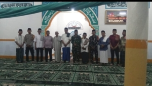 ‎Rajut Silaturahmi di Bulan Suci, Danramil dan Forkopimcam Utan Hadir di Tengah Masyarakat