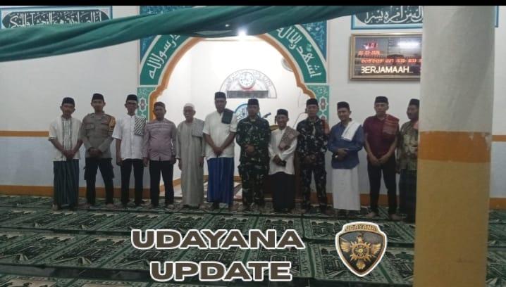 Rajut Silaturahmi di Bulan Suci, Danramil dan Forkopimcam Utan Hadir di Tengah Masyarakat