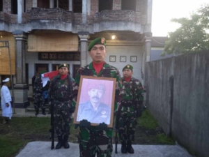 Kodim Klungkung Gelar Upacara Militer Almarhum Serda ( Purn) Sudalto
