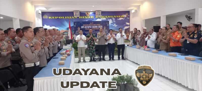 Dandim 1623/Karangasem hadiri rapat koordinasi Kesiapan Oprasi ketupat agung 2026, dalam rangka pengamanan hari raya Nyepi tahun saka 1948 dan hari raya Idulfitri 1447 H tahun 2026