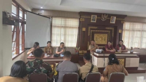 Babinsa Tohpati Monitoring Pembinaan Persiapan Lomba TP Posyandu Dan Lomba Telajakan