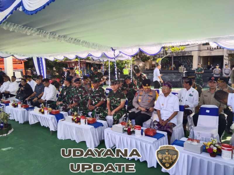 Danramil 1616-02/Ubud Hadiri Apel Gelar Pasukan, TNI-Polri Siap Amankan Nyepi dan Idul Fitri