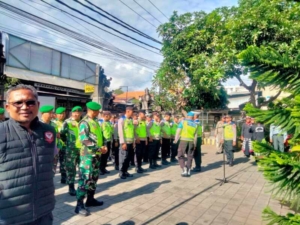 Apel Kesiapan Pengamanan Pawai Ogoh-Ogoh Sambut Nyepi 1948 Digelar di Kecamatan Sawan