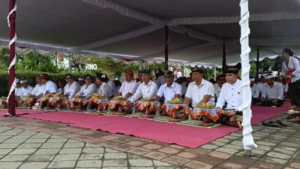 Wujud Harmoni Alam Sambut Nyepi Caka 1948, Kasdim Tabanan Hadiri Tawur Agung Kesanga