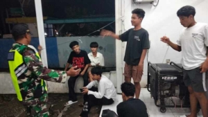 Antisipasi Gangguan Kamtibmas, Koramil 1607-02/Empang Gencarkan Patroli H-2 Idul Fitri