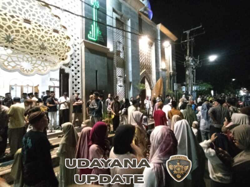 Babinsa Dauh Peken Bersinergi Amankan Malam Takbiran Idul Adha 1447 H di Tabanan