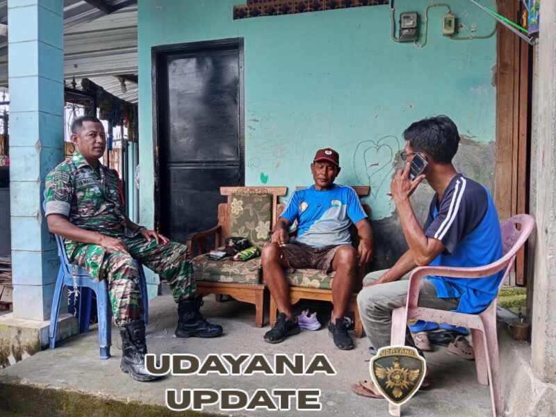 Babinsa TNI Aktif Patroli dan Komsos di Desa Beru, Jaga Stabilitas Wilayah