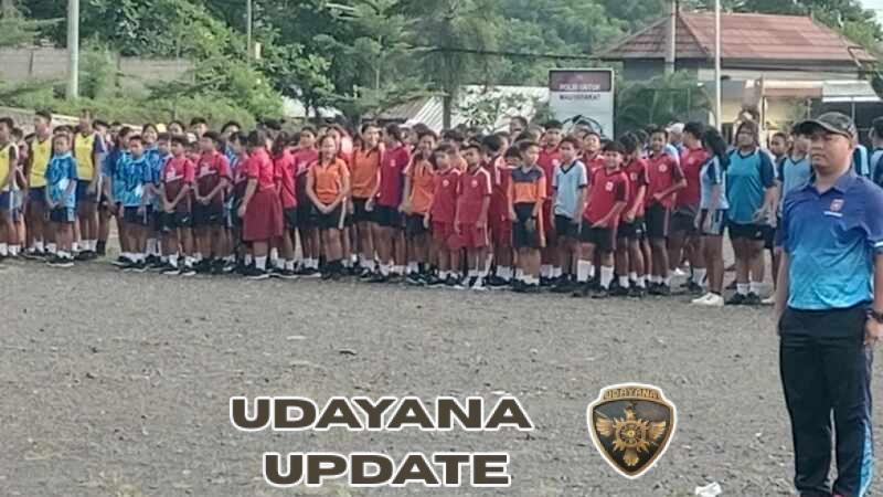 Anggota Koramil 1623-08/Kubu Hadiri Pembukaan Porjar Kecamatan Kubu Tahun 2026
