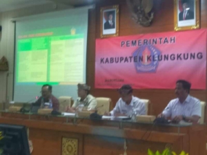 Pasiops Kodim Klungkung Hadiri Rapat Persiapan Penyerahan Sertifikat Hak Kekayaan lntelektual Provinsi Bali