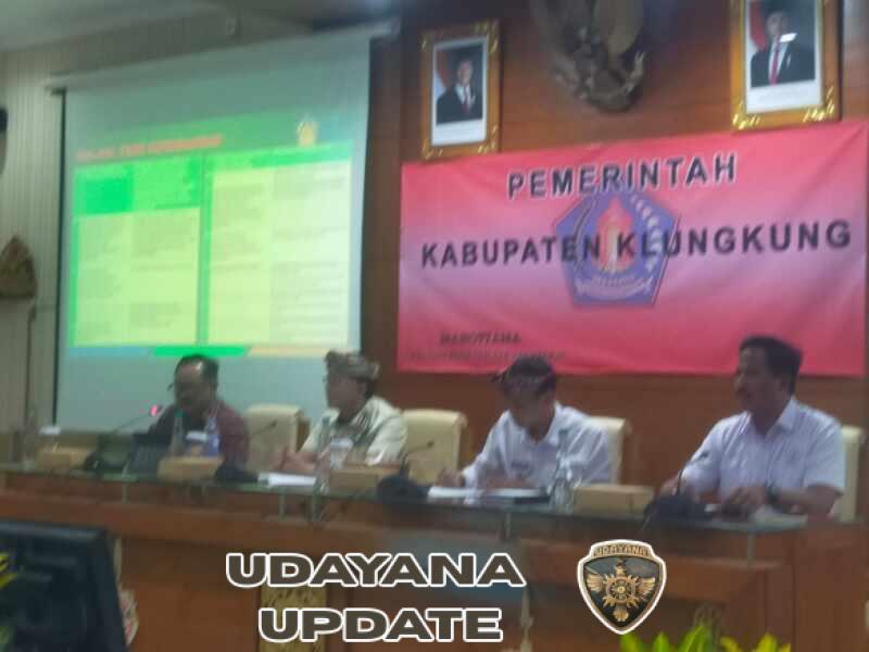 Pasiops Kodim Klungkung Hadiri Rapat Persiapan Penyerahan Sertifikat Hak Kekayaan lntelektual Provinsi Bali