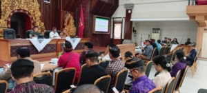 Menyinergikan langkah pemerintah pusat dan daerah, Dandim 1623/Karangasem bersama Instansi terkait laksanakan rapat koordinasi.