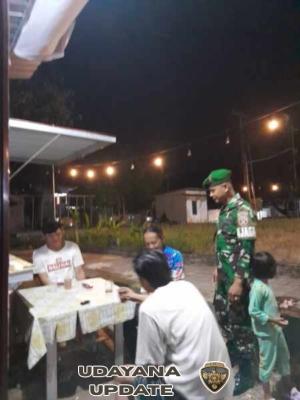 Koramil Sekongkang Intensifkan Patroli, Antisipasi Gangguan Keamanan Wilayah