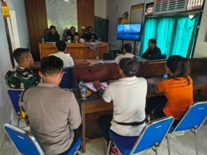 Babinsa Sakti Monitoring Seleksi Penjaringan Perangkat Desa