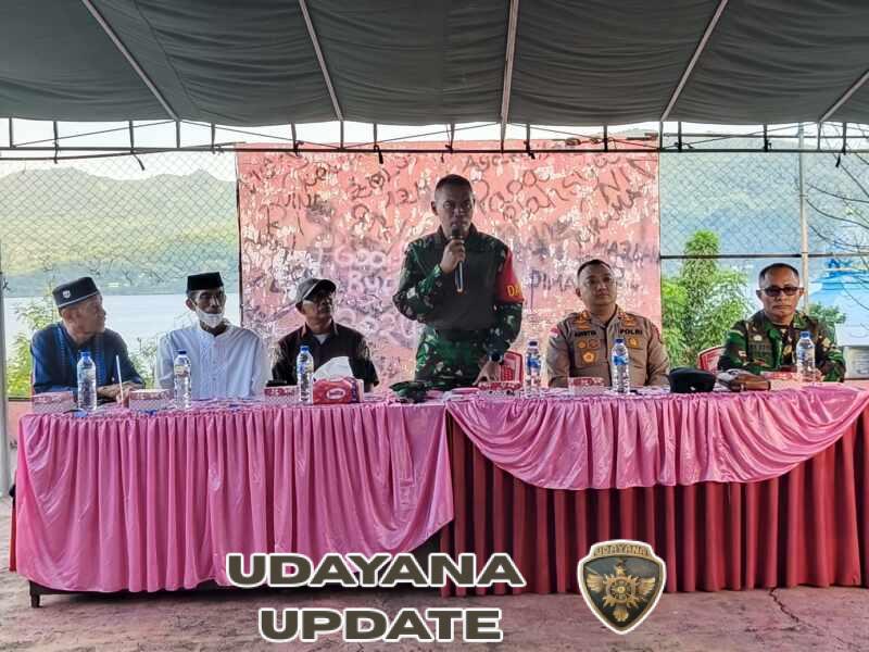 Kodim 1624/Flotim Bersama Masyarakat Postoh Pererat Persaudaraan, Wujudkan Larantuka Aman dan Damai