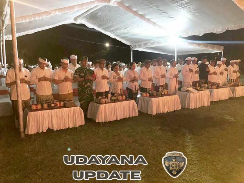 Dandim 1611/Badung Hadiri Dharma Shanti Kota Denpasar, Perkuat Semangat Menyama Braya
