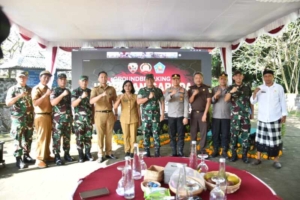 Kasdam IX/Udayana Pimpin Ground Breaking Jembatan Perintis Garuda di Seririt