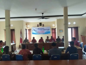 Babinsa 1623-05/Manggis Hadiri Rapat Pertanggungjawaban BUMDes Lumbung Sejahtera
