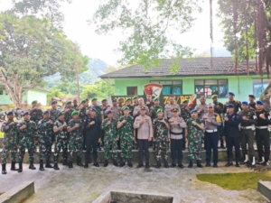 Kodim 1602/Ende Gelar Halal Bihalal, Pererat Sinergi TNI-Polri dan Media
