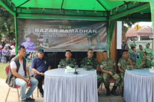 ‎Bazar Ramadhan Kodim 1607/Sumbawa, Sediakan Kebutuhan Lebaran dengan Harga Terjangkau