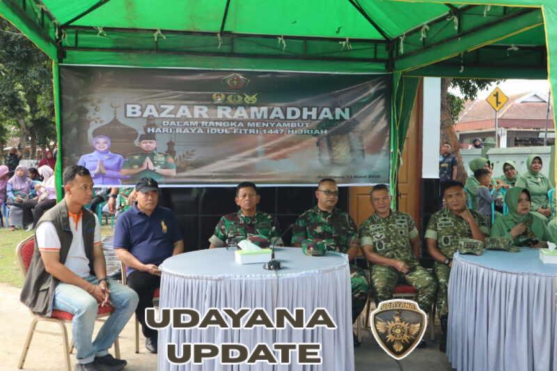 Bazar Ramadhan Kodim 1607/Sumbawa, Sediakan Kebutuhan Lebaran dengan Harga Terjangkau