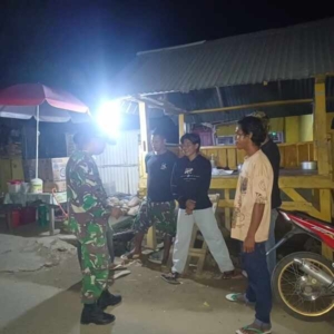 Koramil 1608-04/Woha Gelar Apel dan Patroli Siskamling, Libatkan Lintas Elemen