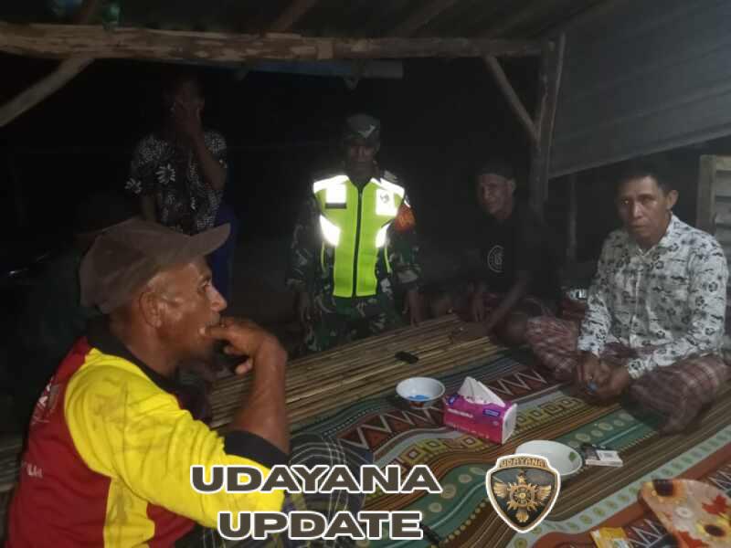 Babinsa Koramil 1608-06/Wawo Intensifkan Patroli dan Ronda Malam