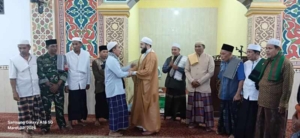Sinergi Danramil 1614-01/Dompu dan Babinsa Sukseskan Safari Dakwah Ulama Palestina di Babussalam