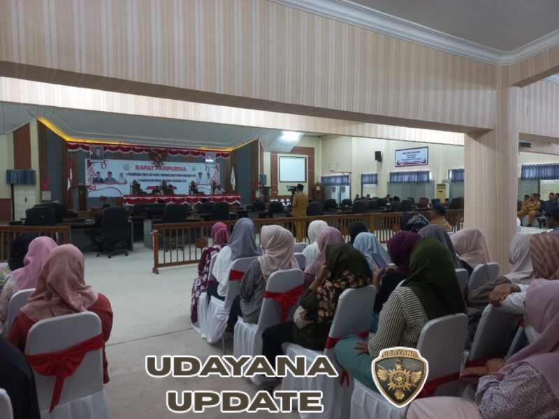 Kasdim 1628/SB Wakili Dandim, TNI Pastikan Paripurna DPRD Berjalan Aman dan Lancar