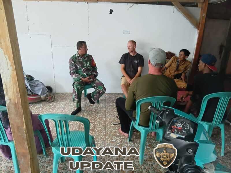 Gerak Cepat Babinsa Sertu Ismail Redam Ketegangan Akibat Ulah WNA di Jelenga