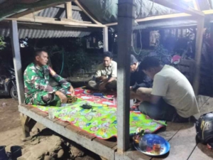 Sertu Jainuddin Ajak Warga Dusun Suka Maju Jaga Kondusifitas Wilayah