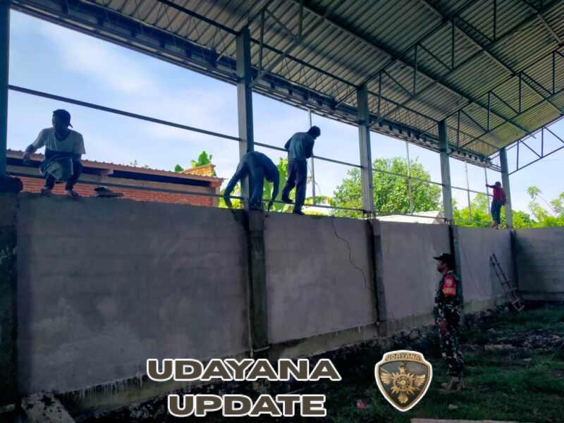 Babinsa Jereweh Awasi Koperasi Merah Putih di Desa Dasan Anyar