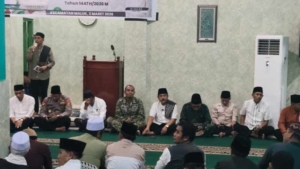 Dandim 1628/Sumbawa Barat Hadiri Safari Ramadhan Bupati di Kecamatan Maluk