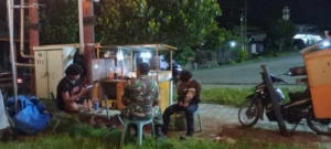 Ciptakan Situasi Kondusif, Koramil 1628-02/Sekongkang Rutin Laksanakan Patroli Malam