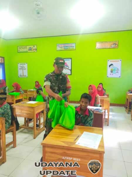 Koramil 1628-01/Taliwang Dukung Peningkatan Gizi Siswa Melalui Program MBG