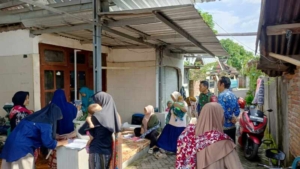 Babinsa Wanasaba Hadir di Posyandu, Wujud Dukungan TNI Cegah Stunting di Desa Binaan