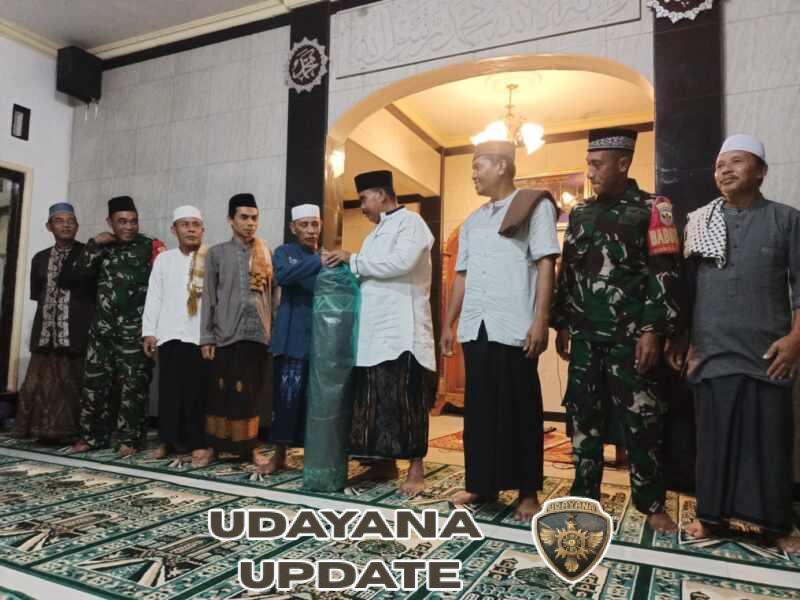 Babinsa Koramil Taliwang Ikuti Safari Ramadan Bersama Forkopimcam Brang Ene