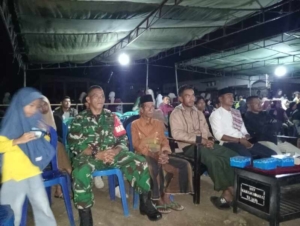 Dukung Kegiatan Keagamaan Warga, Babinsa Karamabura Hadir di Pembukaan Gema Ramadhan
