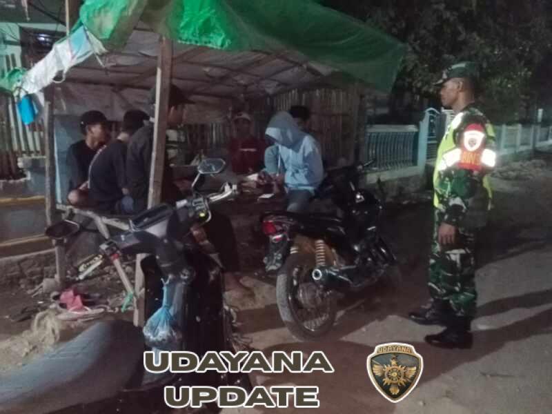 Himbauan Keamanan dan Ketertiban Lingkungan Disampaikan Saat Ronda Malam