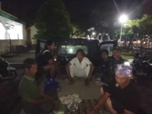 Koramil 1628-01/Taliwang Tingkatkan Keamanan Wilayah Lewat Patroli Malam