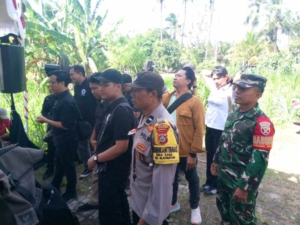 Pengungkapan Lab Narkotika Internasional di Bali, Babinsa Saba Lakukan Pengamanan Kegiatan BNN RI