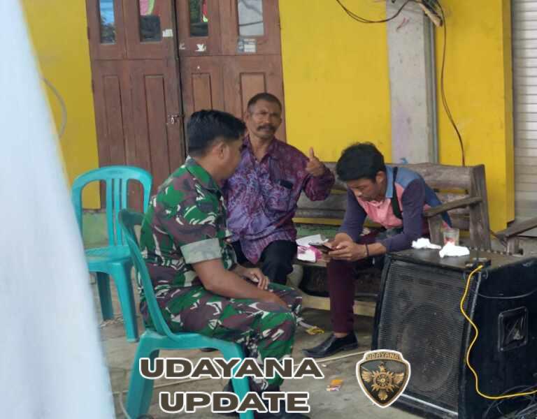 Komsos Babinsa Seteluk Perkuat Sinergi TNI dan Masyarakat di Desa Desaloka