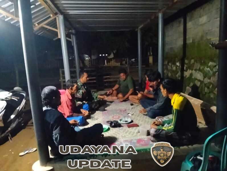 Koramil 1628-03/Seteluk Intensifkan Patroli Malam di Wilayah Binaan