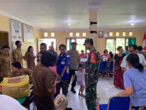 Babinsa Paket Agung Pantau Posyandu, Dukung Tumbuh Kembang Balita dan Kesehatan Lansia”